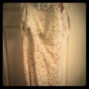 Eliza J, Off-shoulder Lace Gown
